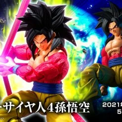 Maybang's Collectibles Bandai S.H.Figuarts Dragon Ball GT Super Saiyan 4 Goku Action Figure