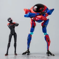 Maybang's Collectibles Sentinel Marvel Spider-Man Into The Spider-Verse SV-Action Peni Parker & SP//dr Figure Set Others
