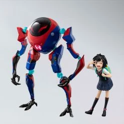 Maybang's Collectibles Sentinel Marvel Spider-Man Into The Spider-Verse SV-Action Peni Parker & SP//dr Figure Set Others