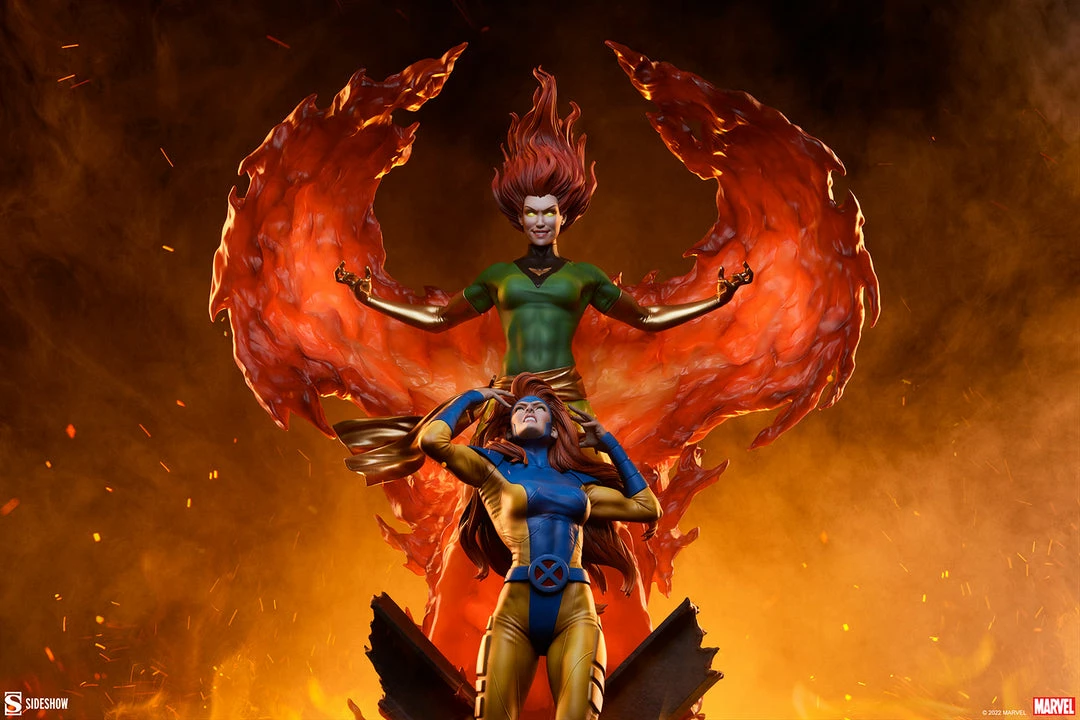 Maybang's Collectibles Sideshow Marvel Comics X-Men Phoenix And Jean Grey Maquette Statue Sideshow Collectibles 1 Maybang's Collectibles Sideshow Marvel Comics X-Men Phoenix And Jean Grey Maquette Statue Sideshow Collectibles
