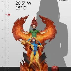 Maybang's Collectibles Sideshow Marvel Comics X-Men Phoenix And Jean Grey Maquette Statue Sideshow Collectibles 23 Maybang's Collectibles Sideshow Marvel Comics X-Men Phoenix And Jean Grey Maquette Statue Sideshow Collectibles