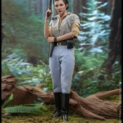 Maybang's Collectibles Hot Toys Star Wars Episode VI Return Of The Jedi Princess Leia & Ewok Wicket 1/6 Scale Figure Set