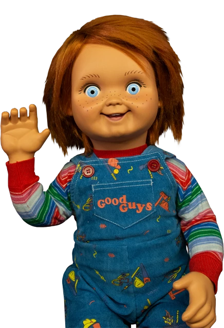 Maybang's Collectibles Trick Or Treat Studios Child's Play 2 - Good Guys Chucky Full Size Movie Prop Replica Doll 2 Maybang's Collectibles Trick Or Treat Studios Child's Play 2 - Good Guys Chucky Full Size Movie Prop Replica Doll