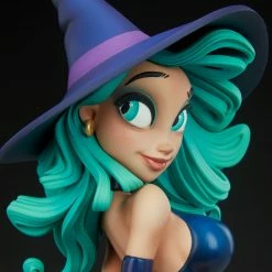 Maybang's Collectibles Sideshow Collectibles Sideshow Chris Sanders Happy HallowQueens Collection Pumpkin Witch Statue