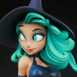 Maybang's Collectibles Sideshow Collectibles Sideshow Chris Sanders Happy HallowQueens Collection Pumpkin Witch Statue