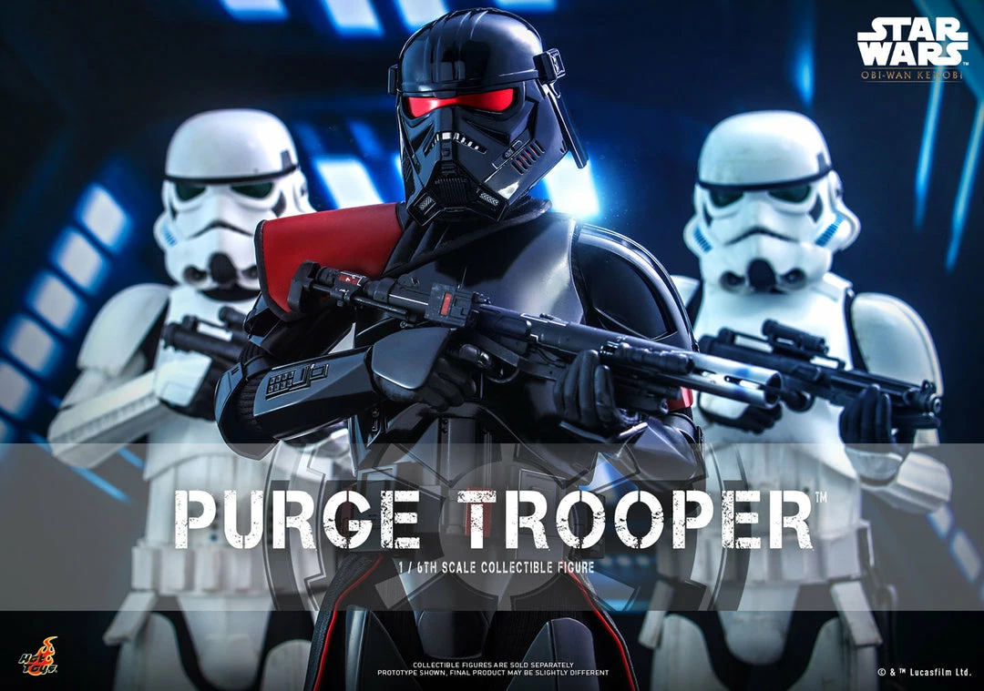 Maybang's Collectibles Hot Toys Star Wars: Obi-Wan Kenobi Television Masterpiece Series Purge Trooper 1/6 Scale 12" Collectible Figure 1 Maybang's Collectibles Hot Toys Star Wars: Obi-Wan Kenobi Television Masterpiece Series Purge Trooper 1/6 Scale 12" Collectible Figure