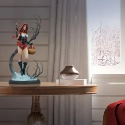 Maybang's Collectibles Sideshow Collectibles Sideshow J. Scott Campbell’s Fairytale Fantasies Collection Red Riding Hood Statue
