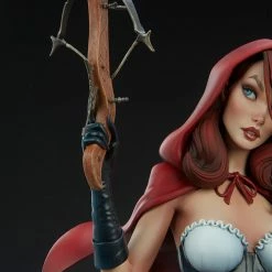 Maybang's Collectibles Sideshow Collectibles Sideshow J. Scott Campbell’s Fairytale Fantasies Collection Red Riding Hood Statue