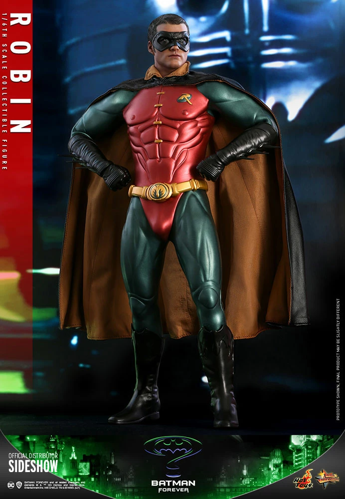 Maybang's Collectibles Hot Toys DC Comics Batman Forever Robin 1/6 Scale 12" Collectible Figure 2 Maybang's Collectibles Hot Toys DC Comics Batman Forever Robin 1/6 Scale 12" Collectible Figure