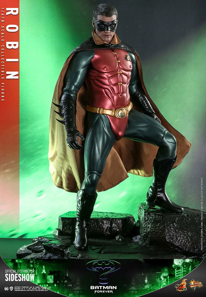 Maybang's Collectibles Hot Toys DC Comics Batman Forever Robin 1/6 Scale 12" Collectible Figure 5 Maybang's Collectibles Hot Toys DC Comics Batman Forever Robin 1/6 Scale 12" Collectible Figure
