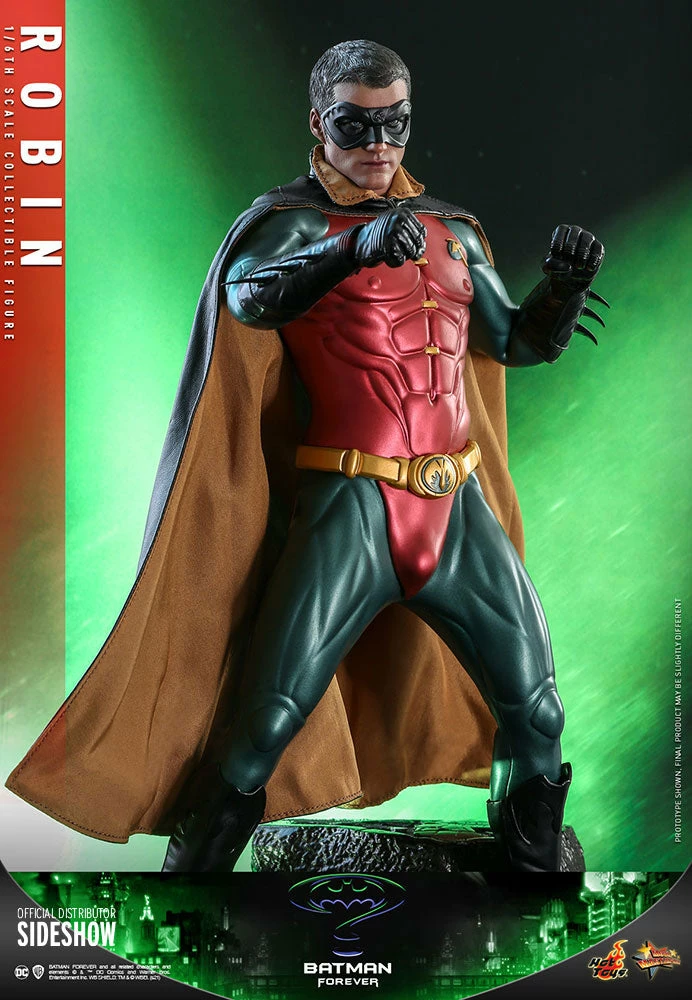 Maybang's Collectibles Hot Toys DC Comics Batman Forever Robin 1/6 Scale 12" Collectible Figure 8 Maybang's Collectibles Hot Toys DC Comics Batman Forever Robin 1/6 Scale 12" Collectible Figure