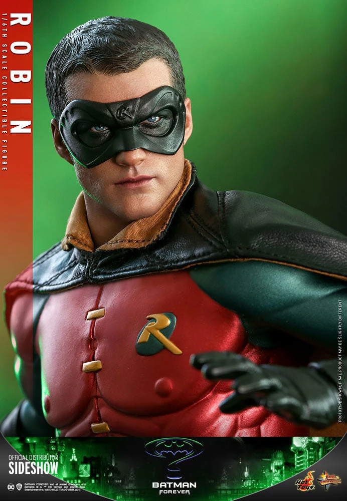Maybang's Collectibles Hot Toys DC Comics Batman Forever Robin 1/6 Scale 12" Collectible Figure 9 Maybang's Collectibles Hot Toys DC Comics Batman Forever Robin 1/6 Scale 12" Collectible Figure