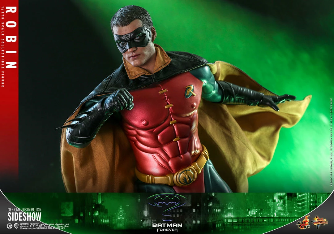 Maybang's Collectibles Hot Toys DC Comics Batman Forever Robin 1/6 Scale 12" Collectible Figure 11 Maybang's Collectibles Hot Toys DC Comics Batman Forever Robin 1/6 Scale 12" Collectible Figure