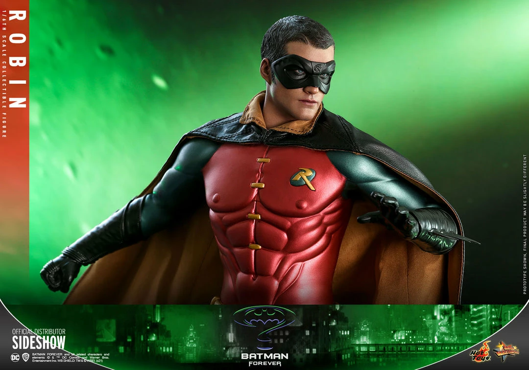 Maybang's Collectibles Hot Toys DC Comics Batman Forever Robin 1/6 Scale 12" Collectible Figure 12 Maybang's Collectibles Hot Toys DC Comics Batman Forever Robin 1/6 Scale 12" Collectible Figure