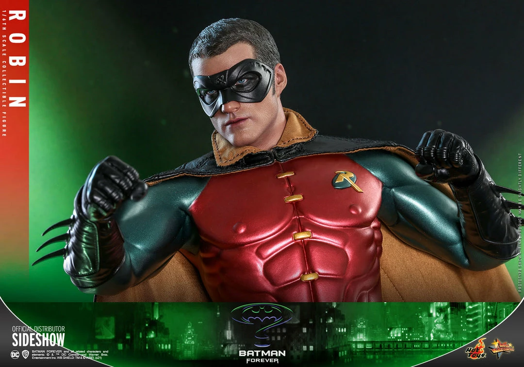 Maybang's Collectibles Hot Toys DC Comics Batman Forever Robin 1/6 Scale 12" Collectible Figure 13 Maybang's Collectibles Hot Toys DC Comics Batman Forever Robin 1/6 Scale 12" Collectible Figure