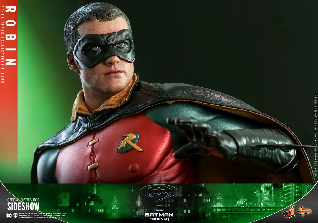Maybang's Collectibles Hot Toys DC Comics Batman Forever Robin 1/6 Scale 12" Collectible Figure 14 Maybang's Collectibles Hot Toys DC Comics Batman Forever Robin 1/6 Scale 12" Collectible Figure