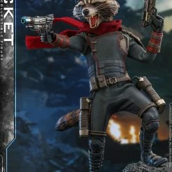 Maybang's Collectibles Hot Toys Marvel Comics Avengers Endgame Rocket Raccoon 1/6 Scale Collectible Figure