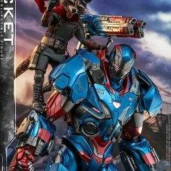 Maybang's Collectibles Hot Toys Marvel Comics Avengers Endgame Rocket Raccoon 1/6 Scale Collectible Figure