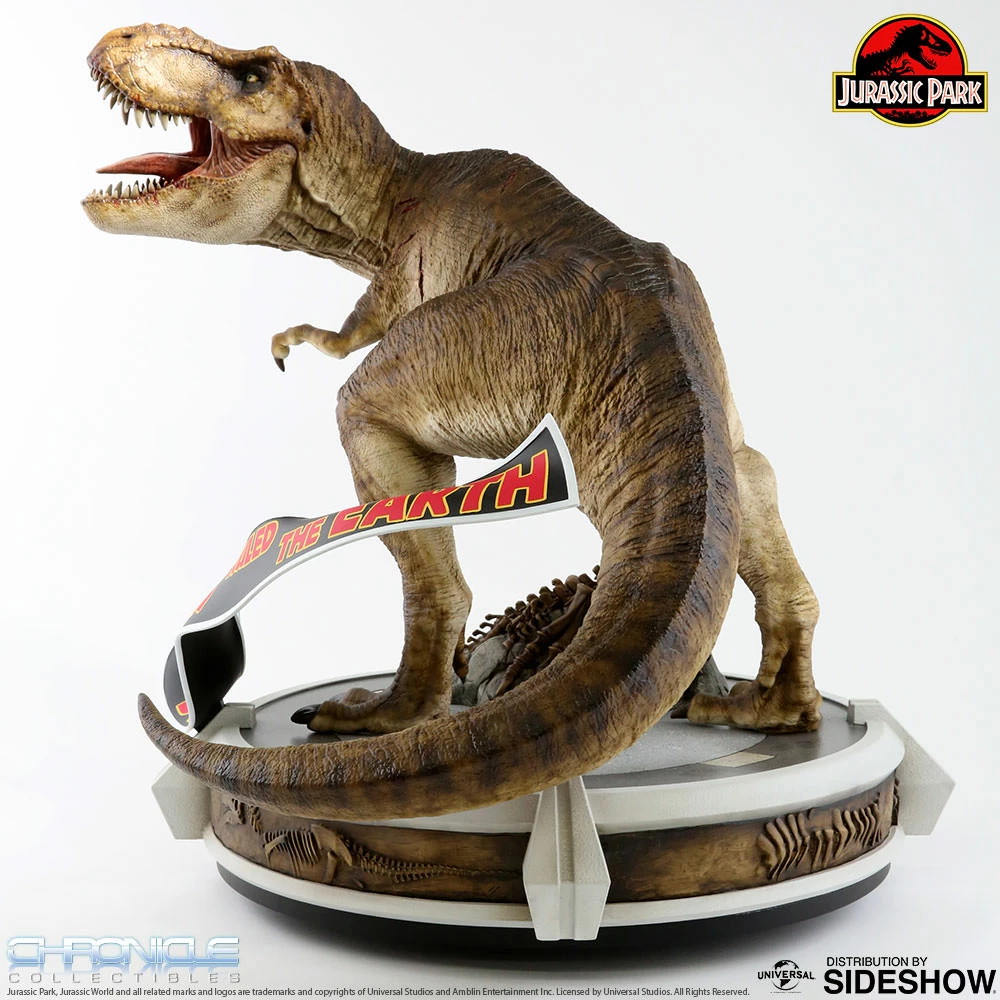 Maybang's Collectibles Chronicle Collectibles Jurassic Park 1/9 Scale T-Rex Rotunda Rex Statue 4 Maybang's Collectibles Chronicle Collectibles Jurassic Park 1/9 Scale T-Rex Rotunda Rex Statue