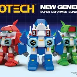 Maybang's Collectibles Toynami Robotech New Generation Super Deformed Blind Box Figurines Set Of 5