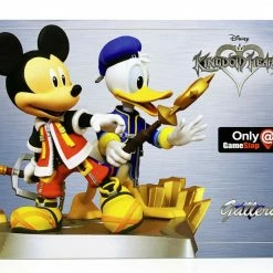 Maybang's Collectibles Disney Kingdom Hearts Mickey Mouse Donald Duck Gallery Figure Statue – Exclusive