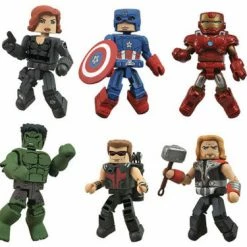 Maybang's Collectibles Diamond Select SDCC 2021 Marvel Minimates Avengers Commemorative Collection Gift Diamond Select Toys