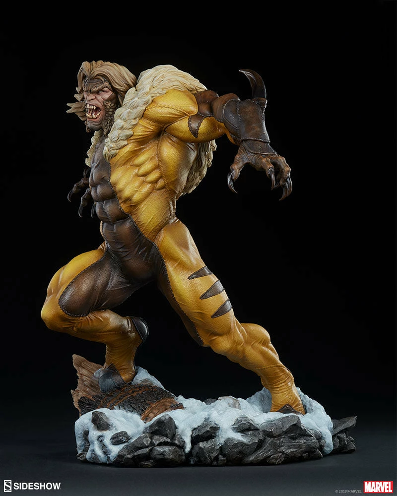 Maybang's Collectibles Sideshow Marvel Comics X-Men Sabretooth Premium Format Figure Statue Sideshow Collectibles 4 Maybang's Collectibles Sideshow Marvel Comics X-Men Sabretooth Premium Format Figure Statue Sideshow Collectibles