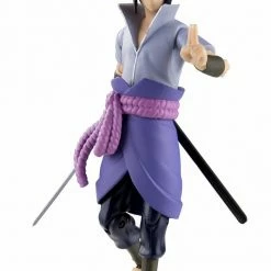 Maybang's Collectibles Toynami Naruto Shippuden Sasuke 4" Poseable Action Figures - Encore Series