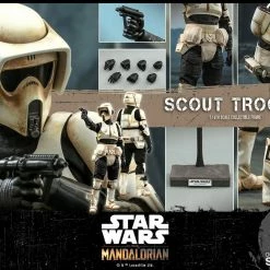 Maybang's Collectibles Hot Toys Star Wars The Mandalorian - Television Masterpiece Series Scout Trooper 1/6 Scale Collectible Figure