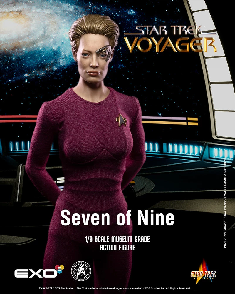 Maybang's Collectibles EXO-6 Star Trek: Voyager Seven Of Nine 1/6 Scale Collectible Figure 2 Maybang's Collectibles EXO-6 Star Trek: Voyager Seven Of Nine 1/6 Scale Collectible Figure