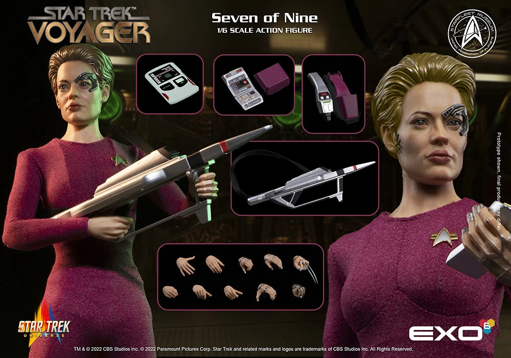 Maybang's Collectibles EXO-6 Star Trek: Voyager Seven Of Nine 1/6 Scale Collectible Figure 16 Maybang's Collectibles EXO-6 Star Trek: Voyager Seven Of Nine 1/6 Scale Collectible Figure