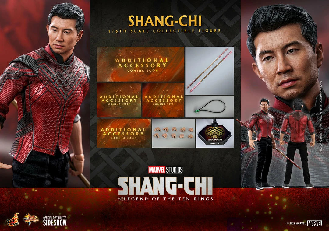 Maybang's Collectibles Hot Toys Marvel Comics Shang-Chi Shang-Chi 1/6 Scale 12" Collectible Figure 17 Maybang's Collectibles Hot Toys Marvel Comics Shang-Chi Shang-Chi 1/6 Scale 12" Collectible Figure