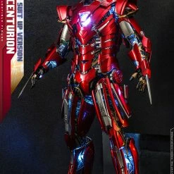 Maybang's Collectibles Hot Toys Marvel Comics Iron Man 3 Iron Man Silver Centurion (Armor Suit Up Version) Diecast 1/6 Scale 12