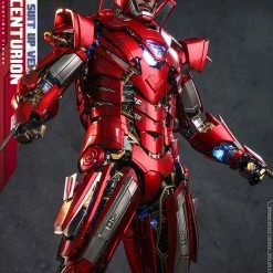 Maybang's Collectibles Hot Toys Marvel Comics Iron Man 3 Iron Man Silver Centurion (Armor Suit Up Version) Diecast 1/6 Scale 12