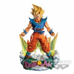 Maybang's Collectibles Bandai Banpresto Chronicle Master Stars Diorama Dragon Ball Z Super Saiyan Son Goku (The Brush) Diorama Figure