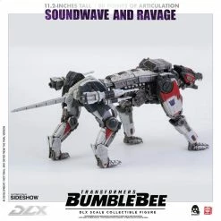 Vendor-unknown Threezero Bumblebee DLX Scale Collectible Series Soundwave And Ravage Collectible Figure