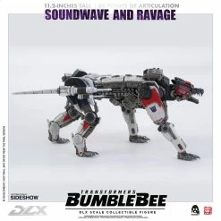 Vendor-unknown Threezero Bumblebee DLX Scale Collectible Series Soundwave And Ravage Collectible Figure