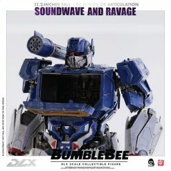 Vendor-unknown Threezero Bumblebee DLX Scale Collectible Series Soundwave And Ravage Collectible Figure
