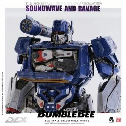 Vendor-unknown Threezero Bumblebee DLX Scale Collectible Series Soundwave And Ravage Collectible Figure