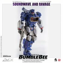 Vendor-unknown Threezero Bumblebee DLX Scale Collectible Series Soundwave And Ravage Collectible Figure