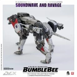 Vendor-unknown Threezero Bumblebee DLX Scale Collectible Series Soundwave And Ravage Collectible Figure