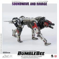 Vendor-unknown Threezero Bumblebee DLX Scale Collectible Series Soundwave And Ravage Collectible Figure