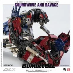 Vendor-unknown Threezero Bumblebee DLX Scale Collectible Series Soundwave And Ravage Collectible Figure
