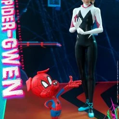 Maybang's Collectibles Hot Toys Marvel Comics Spider-Man: Into The Spider-Verse Spider-Gwen 1/6 Scale Collectible Figure