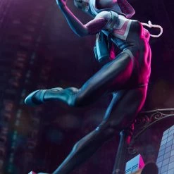 Maybang's Collectibles Sideshow Marvel Comics Spider-Man Spider-Gwen Premium Format Figure Statue Sideshow Collectibles