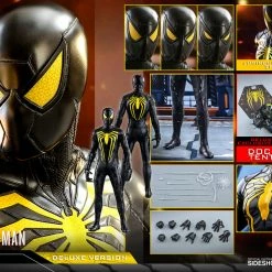 Maybang's Collectibles Hot Toys Marvel Spider-Man Game Spider-Man (Anti-Ock Suit) Deluxe 1/6 Scale 12 Action Figure 29 Maybang's Collectibles Hot Toys Marvel Spider-Man Game Spider-Man (Anti-Ock Suit) Deluxe 1/6 Scale 12 Action Figure