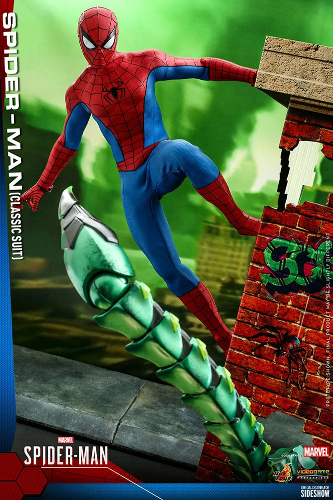 Maybang's Collectibles Hot Toys Marvel Spider-Man Game Spider-Man (Classic Suit) 1/6 Scale Collectible Figure 1 Maybang's Collectibles Hot Toys Marvel Spider-Man Game Spider-Man (Classic Suit) 1/6 Scale Collectible Figure