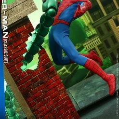 Maybang's Collectibles Hot Toys Marvel Spider-Man Game Spider-Man (Classic Suit) 1/6 Scale Collectible Figure