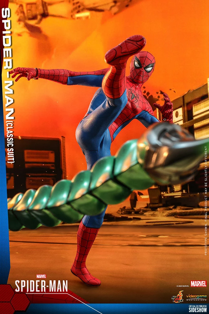 Maybang's Collectibles Hot Toys Marvel Spider-Man Game Spider-Man (Classic Suit) 1/6 Scale Collectible Figure 5 Maybang's Collectibles Hot Toys Marvel Spider-Man Game Spider-Man (Classic Suit) 1/6 Scale Collectible Figure