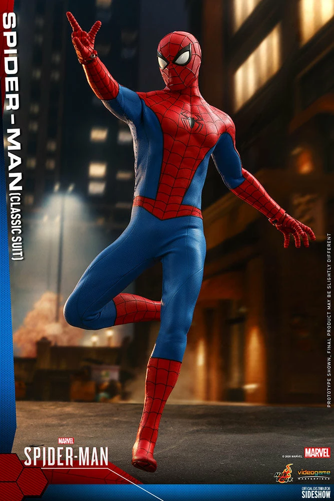 Maybang's Collectibles Hot Toys Marvel Spider-Man Game Spider-Man (Classic Suit) 1/6 Scale Collectible Figure 6 Maybang's Collectibles Hot Toys Marvel Spider-Man Game Spider-Man (Classic Suit) 1/6 Scale Collectible Figure
